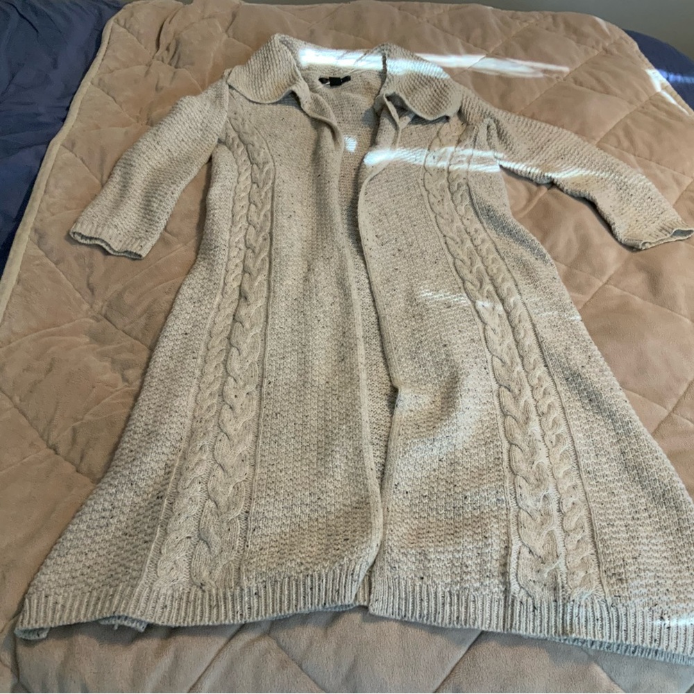 Style &Co beige tunic sweater